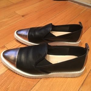 Karl Lagerfeld Black Sneakers Size 8