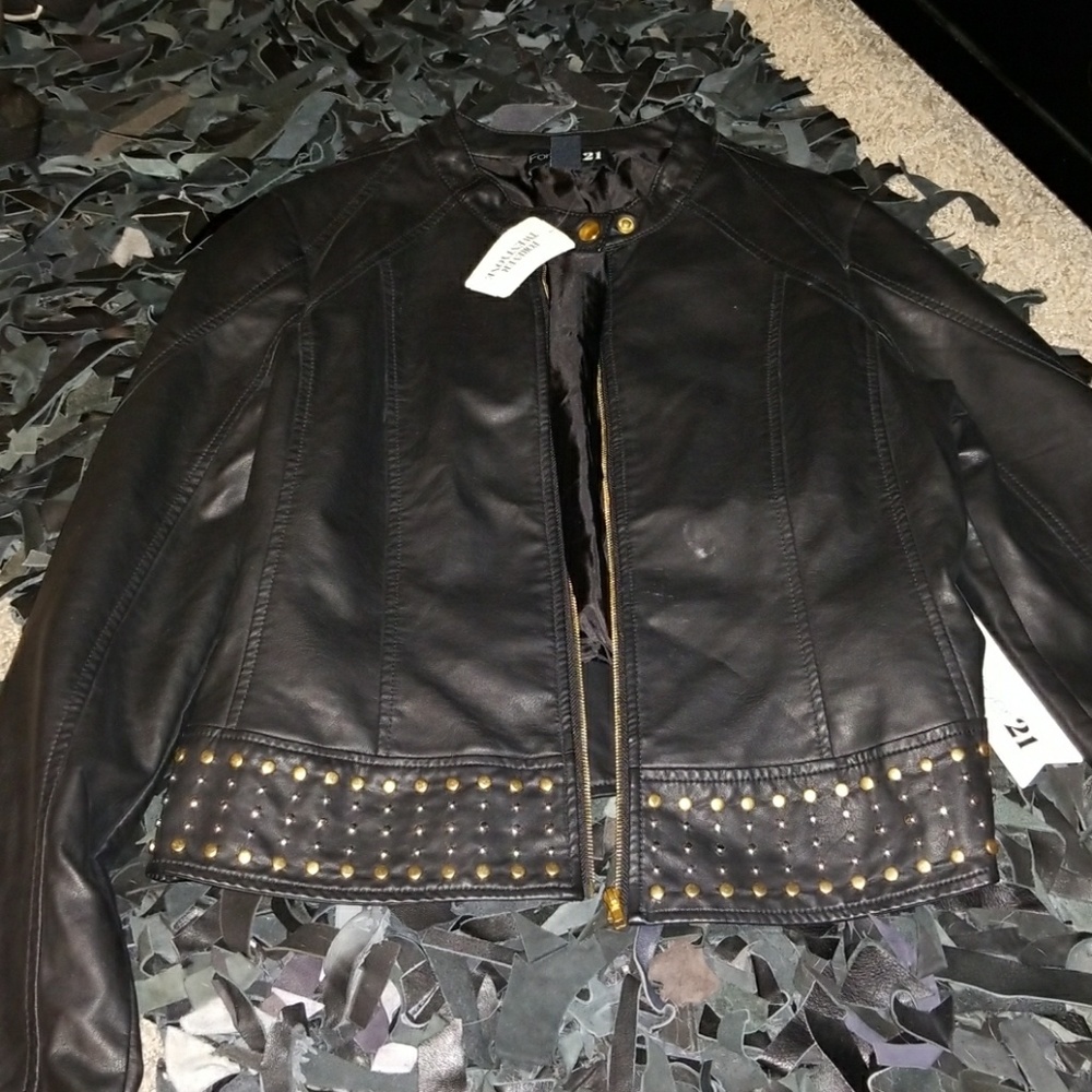 Leather jacket