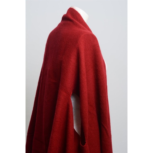 New Arrival- Solid Poncho - Picture 2 of 5