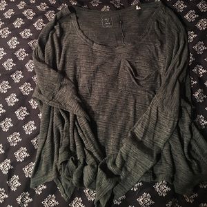 PACSUN long sleeved crop top
