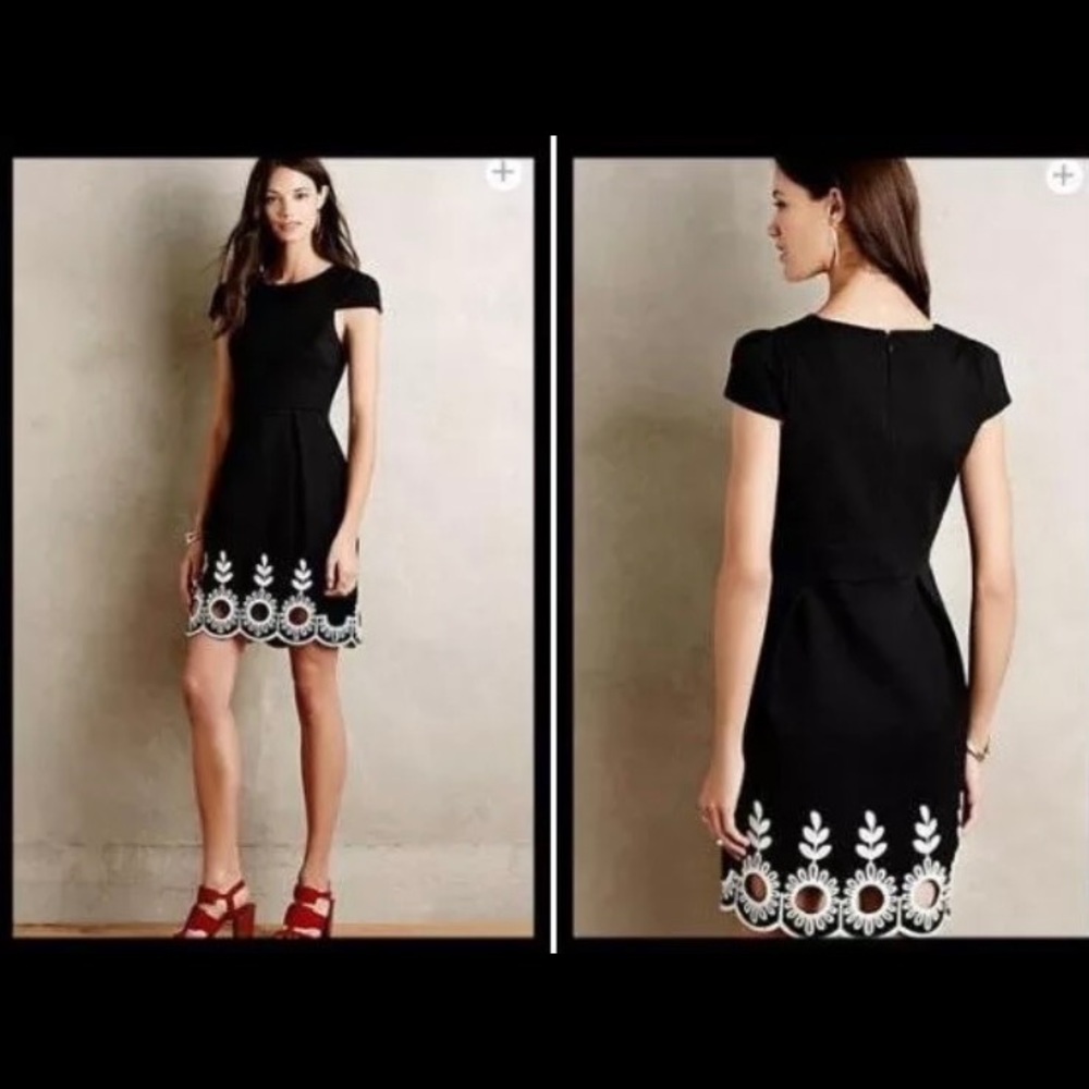 NWT Anthropologie Garden Hem Dress Size 8 LBD 💃🏻