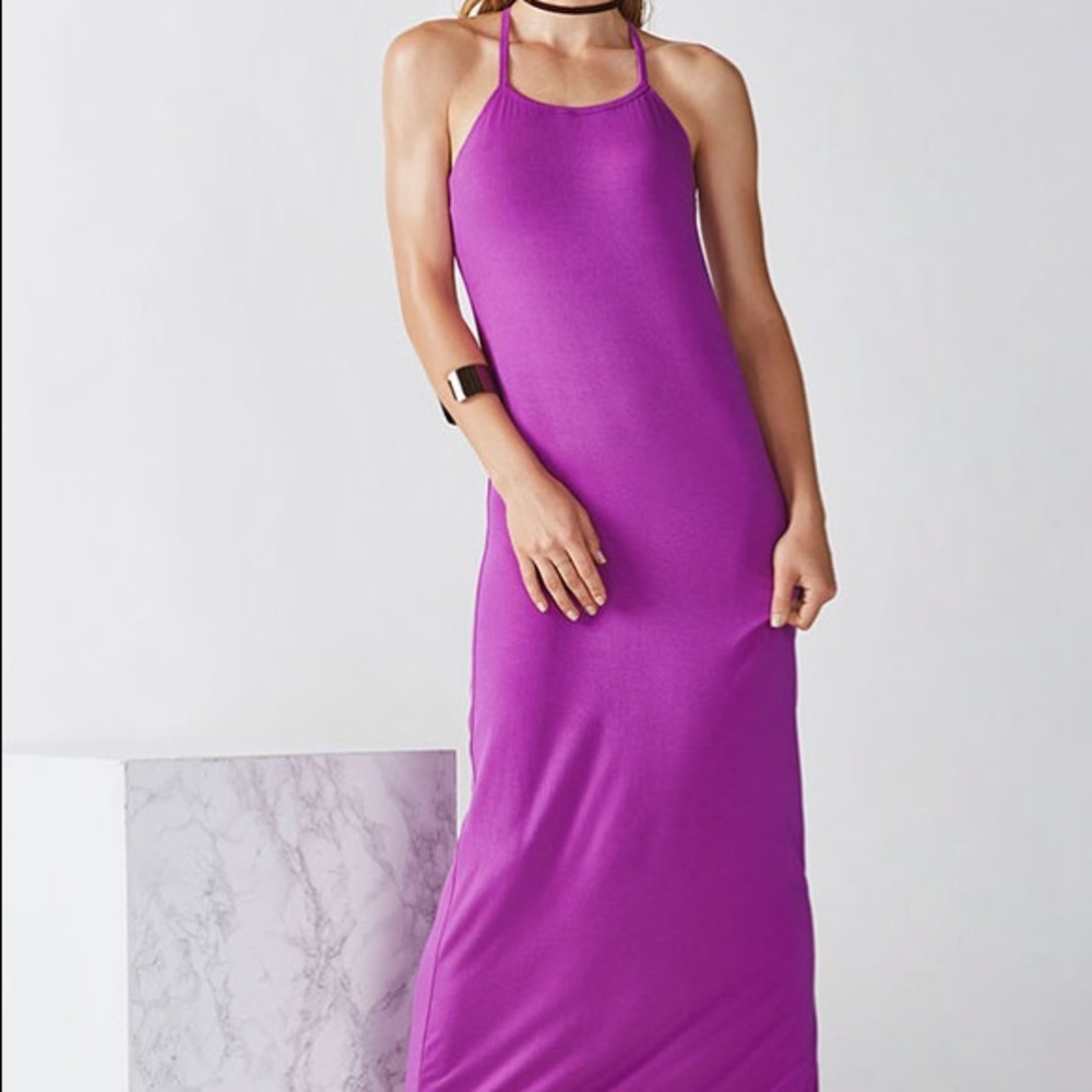 Fabletics Hot Pink Maxi Dress