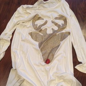 Rudolph glittered dress
