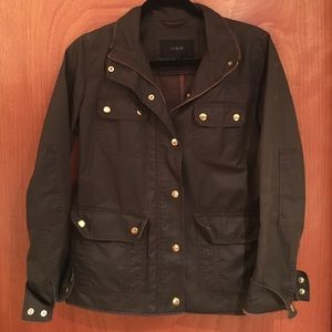 J Crew Olive Field Jacket