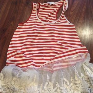 Lace tank
