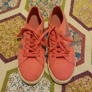 Gola shoes in pink and purple. Size 7