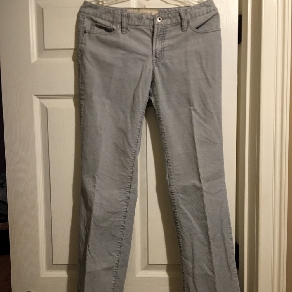 Light Gray Corduroy Pants