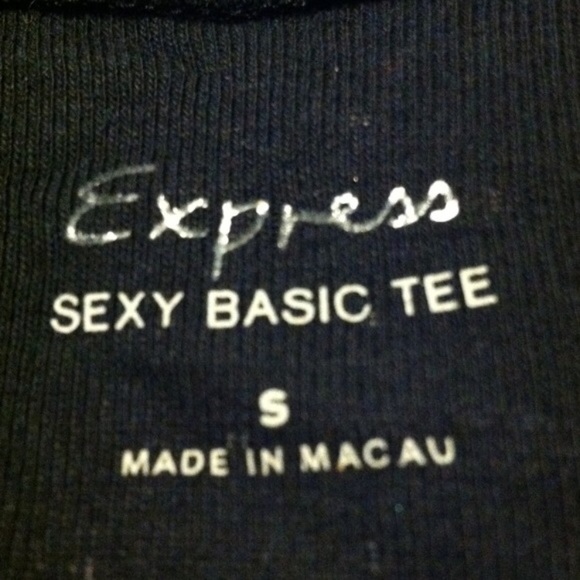 Express Polka dot tee women size small - Picture 3 of 3