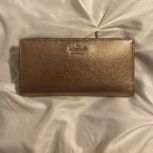 Rose Gold-Kate Spade Wallet