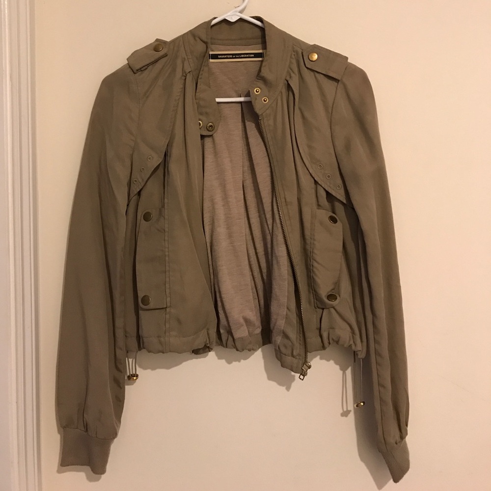 ANTHROPOLOGIE daughters of the liberation jacket