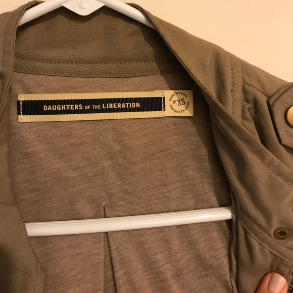 ANTHROPOLOGIE daughters of the liberation jacket - Picture 2 of 6