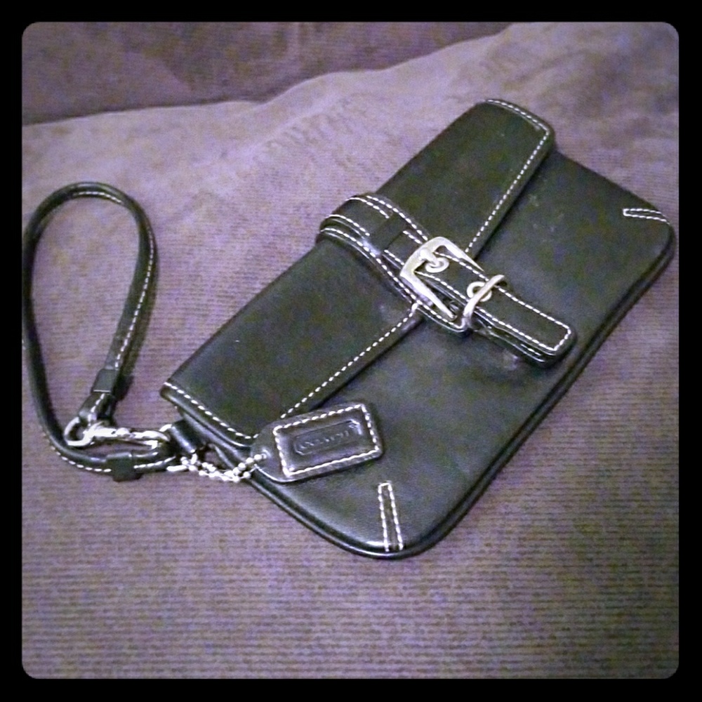 Coach wristlet
