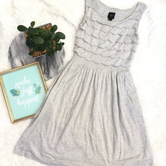 Anthropologie Dresses & Skirts - Anthropologie deletta scalloped ruffle dress