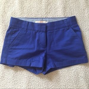J.Crew Chino Broken In Shorts 2 Blue