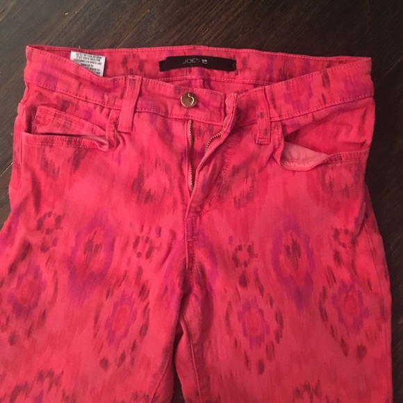 joe’s jeans | red ikat jeans - Picture 3 of 8