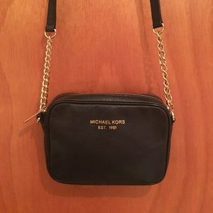Michael Kors Black Mini Jetset Crossbody