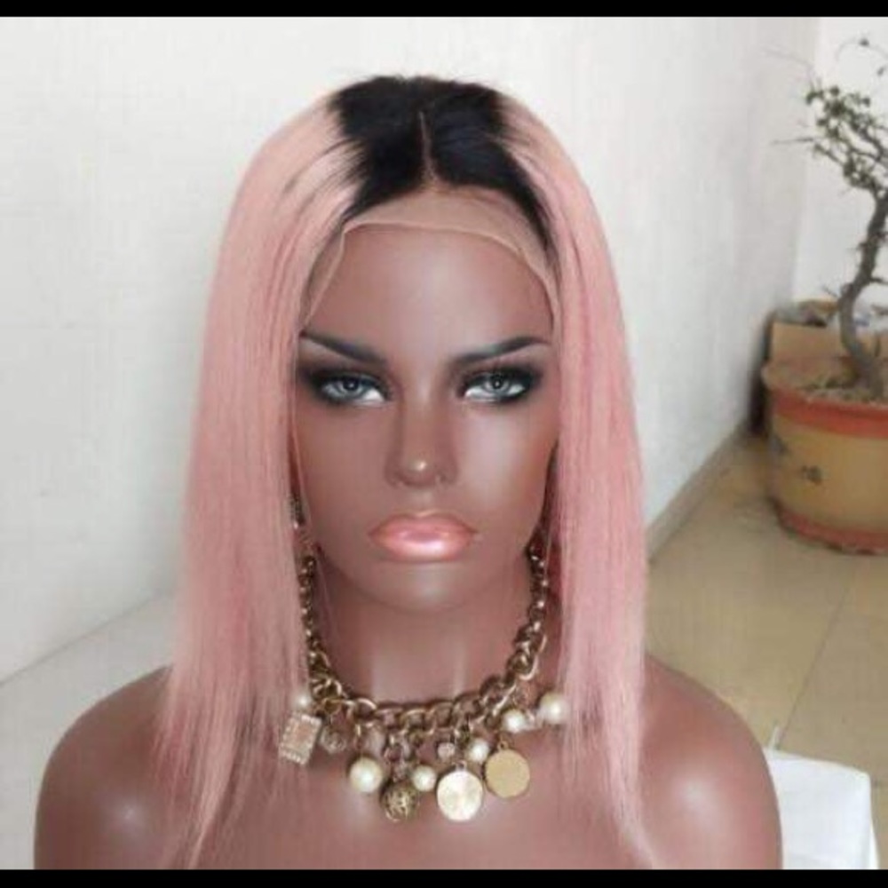 100% Remy Human Hair Wigs Ombre Lace Wig