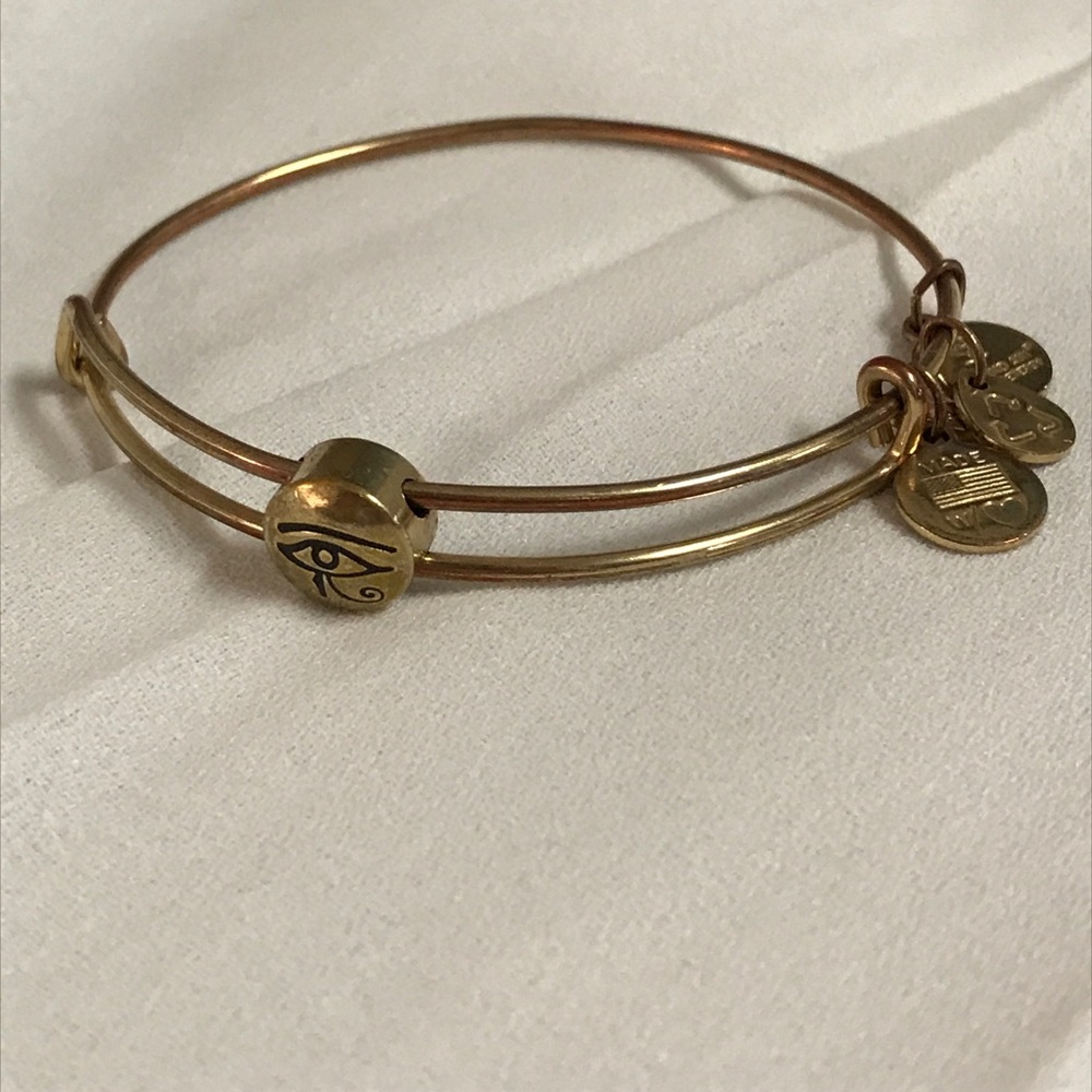 Alex and Ani Sacred Studs Eye of Horus Bangle