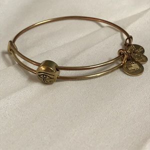 Alex and Ani Sacred Studs Eye of Horus Bangle