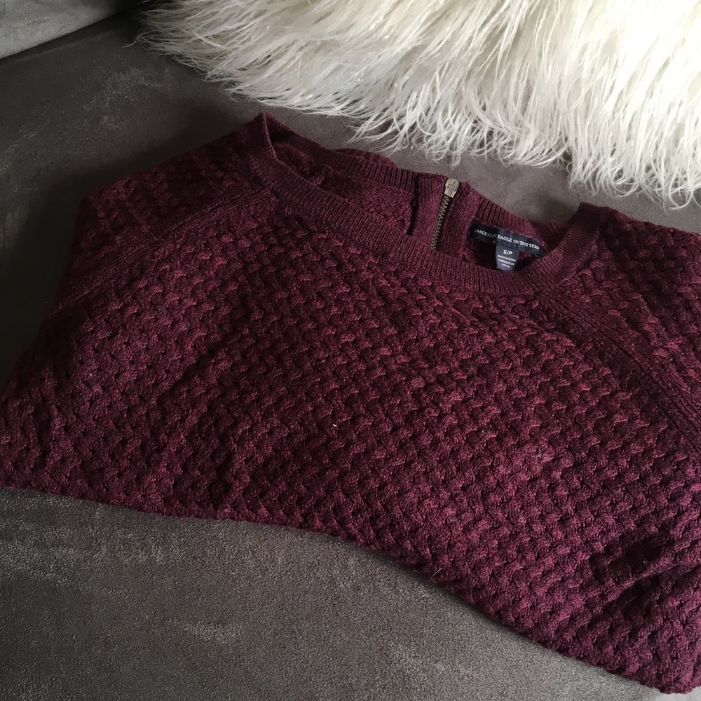 AOE Maroon Sweater