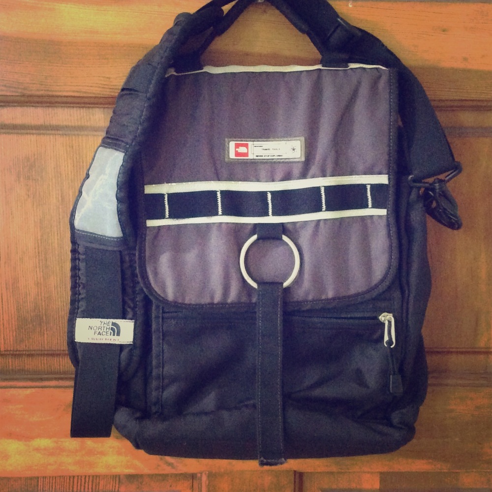 Vintage North Face Messenger Bag / Backpack
