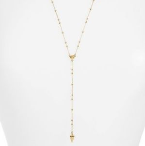 Rebecca Minkoff Beaded Y Necklace