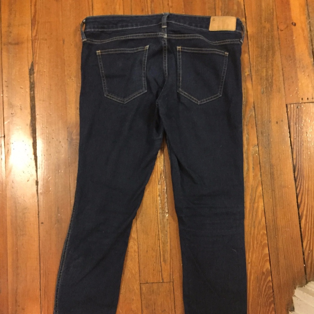 H&M Low Waist Skinny Jeans Size 29 Dark Wash