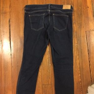 H&M Low Waist Skinny Jeans Size 29 Dark Wash