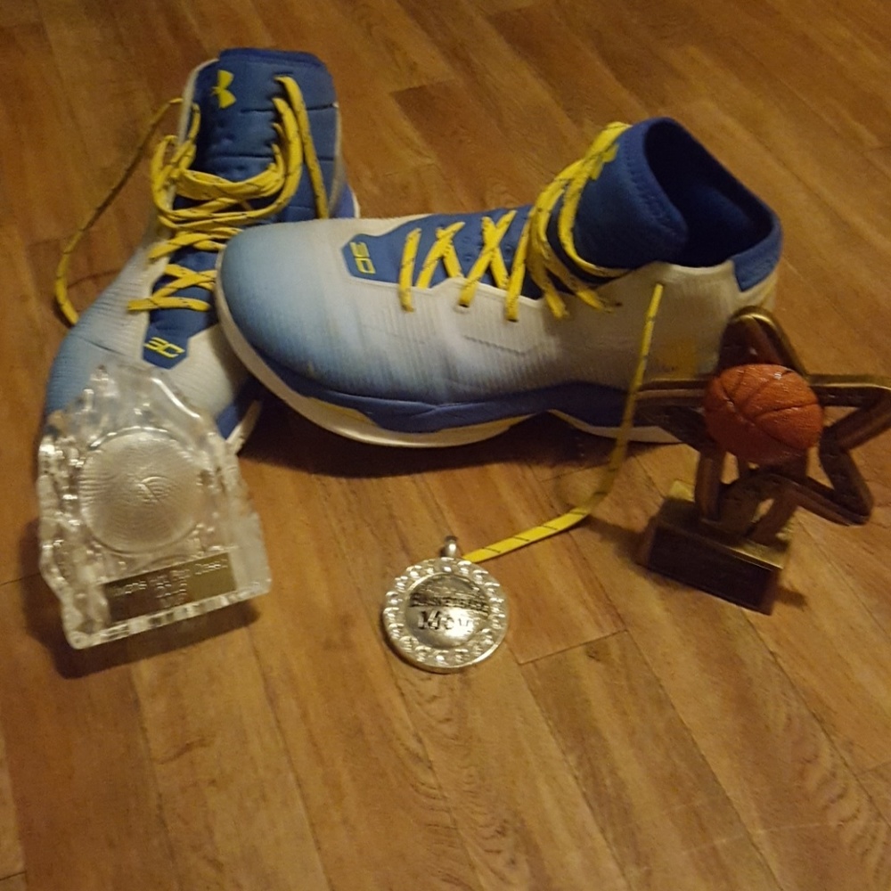 Basketball medallion.