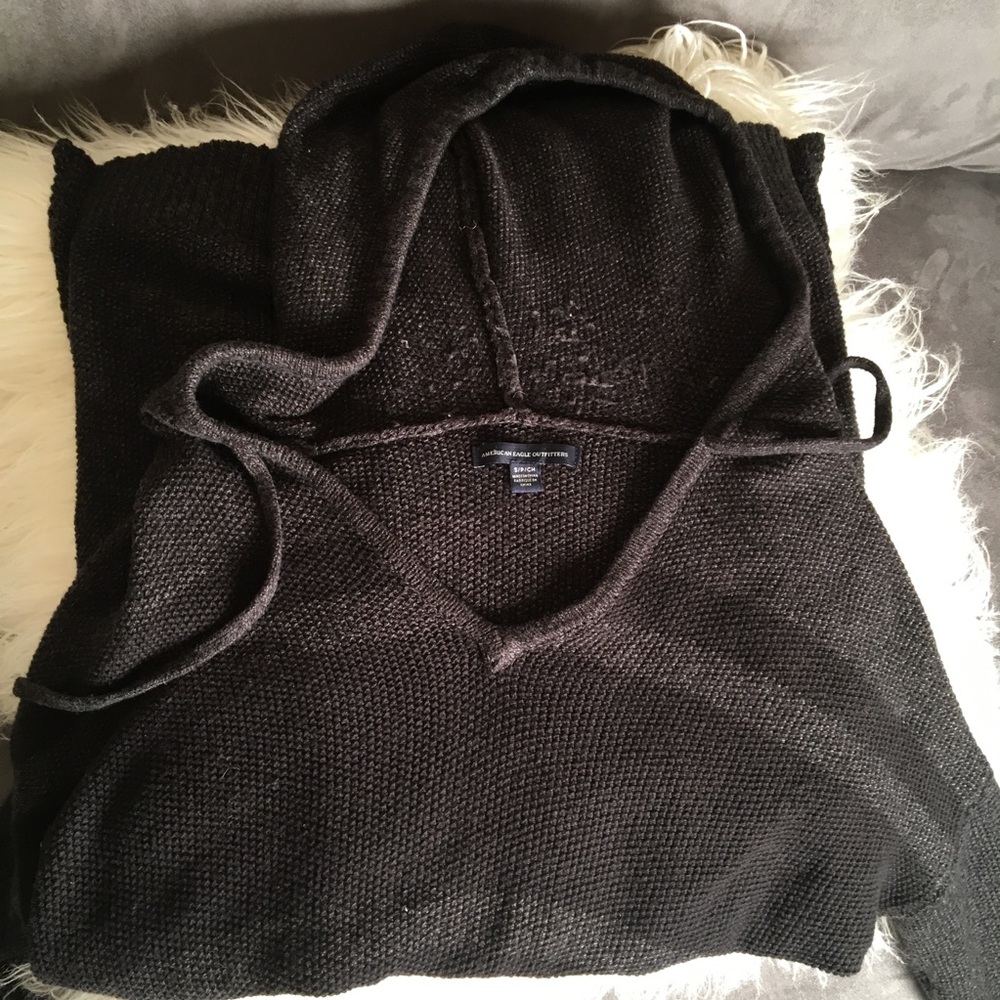 American Eagle Black Hoodie