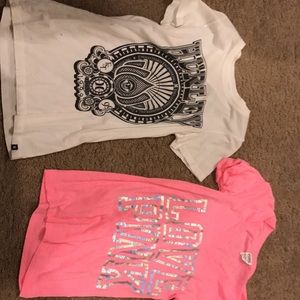 Two shirts.