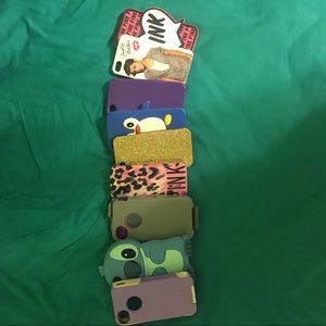 Set of 9 iPhone 4 cases