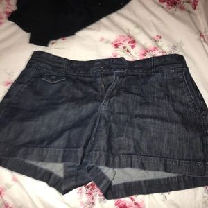 Denim Ann taylor loft shorts