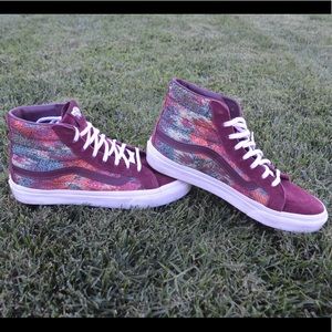 Vans Sk8-Hi Slim (Italian Weave) Port Royal