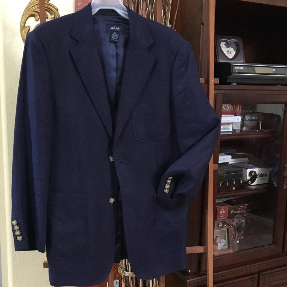 Allen  Solly  sport blazer 100% linen so