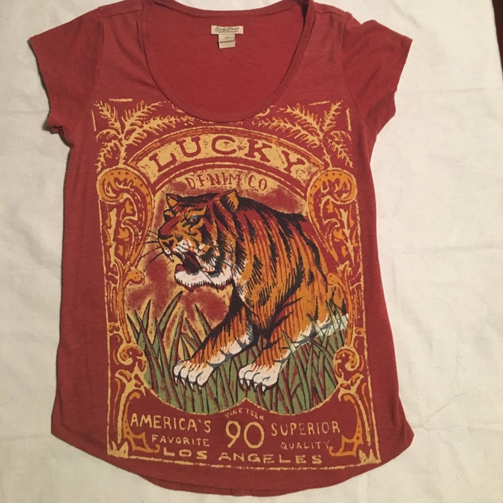 Lucky Brand Tiger Tee