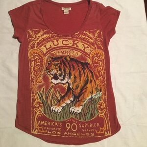 Lucky Brand Tiger Tee