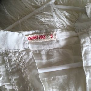 Johnny Was White Tunic