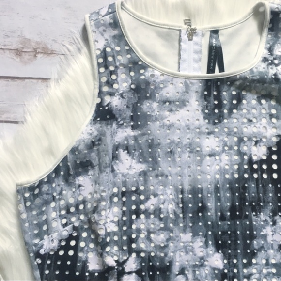 Andrew Marc Perforated Dress - Picture 3 of 8