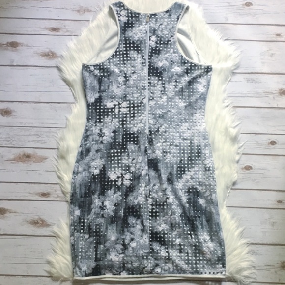 Andrew Marc Perforated Dress - Picture 5 of 8