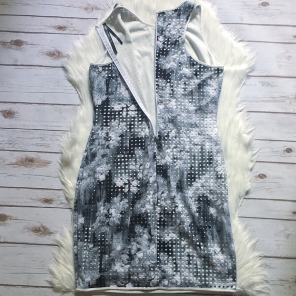 Andrew Marc Perforated Dress - Picture 6 of 8