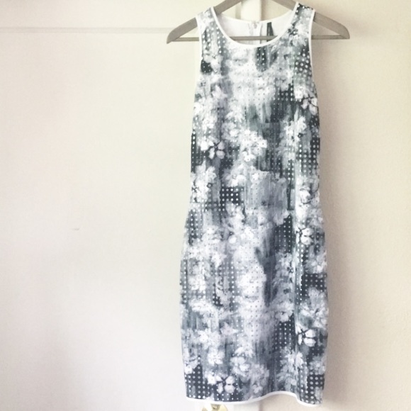 Andrew Marc Perforated Dress - Picture 7 of 8