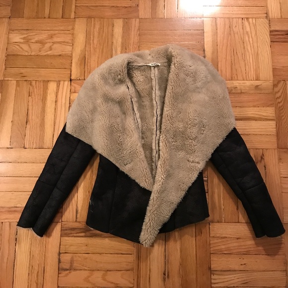BB Dakota faux shearling jacket - Picture 1 of 6