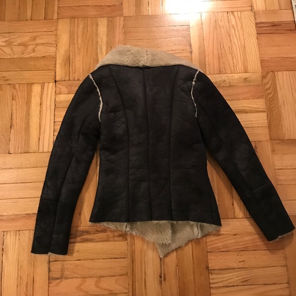 BB Dakota faux shearling jacket - Picture 5 of 6