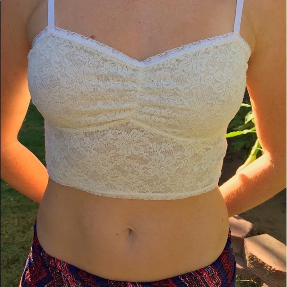 White Lace Bralette