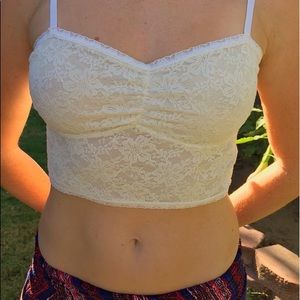 White Lace Bralette