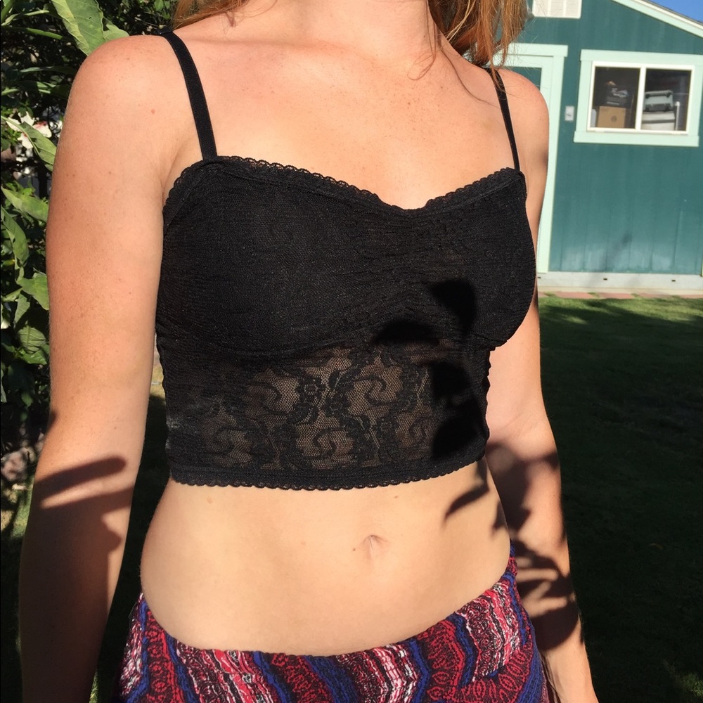 Black Lace Bralette