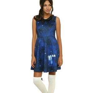 Doctor Who Peter Pan Skater Dress