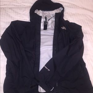 Black North Face Women's Rain Jacket