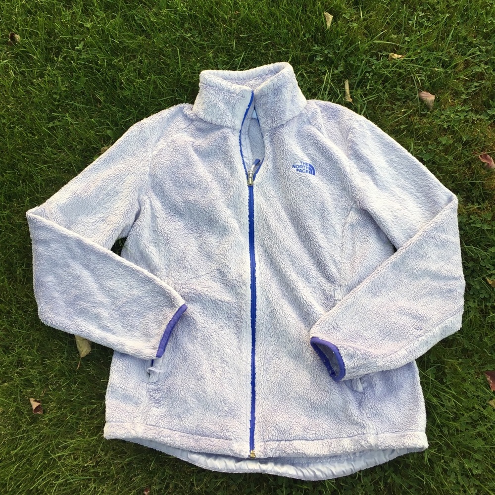 Lavender north face fleece.